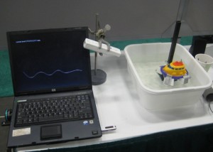 Wiimote Water Level Sensor In Use