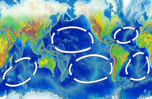 Oceanic Gyres From NOAA