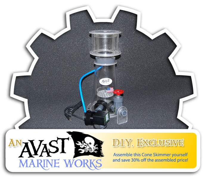 AVAST Marine Works DIY CS1 Protein Skimmer Kit