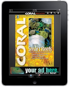 CORAL Magazine on iPad