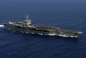 US Navy Aircraft Carrier