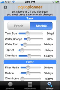 aquaPlanner App