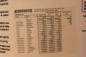 Seachem aquavitro salinity Contents