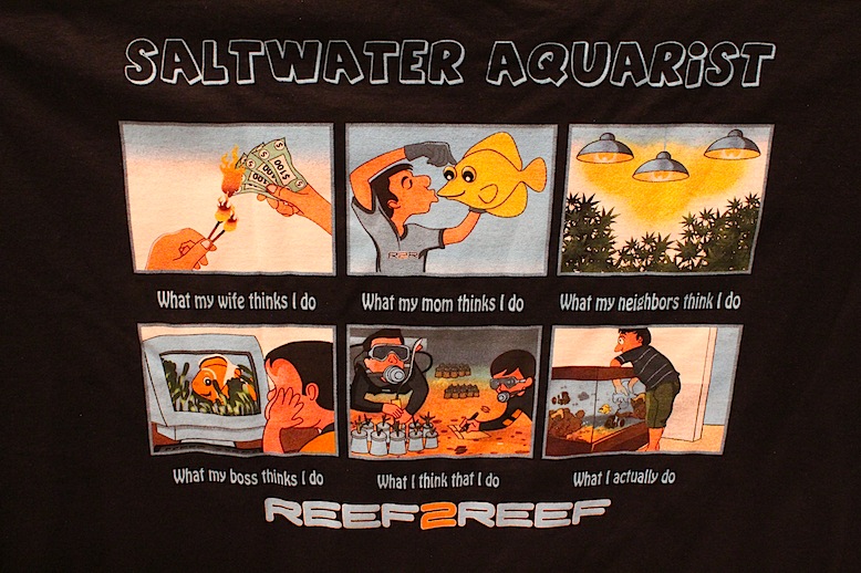 Reef2Reef Saltwater Aquarist T-shirt