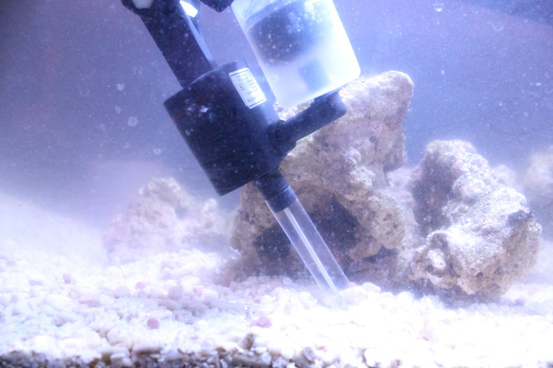 Aquarium shop sand vacuum