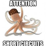 Octopus Short Circuits Aquarium