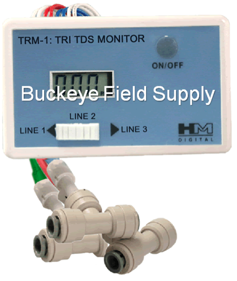 HM Digital TRM-1 3 Probe TDS Monitor