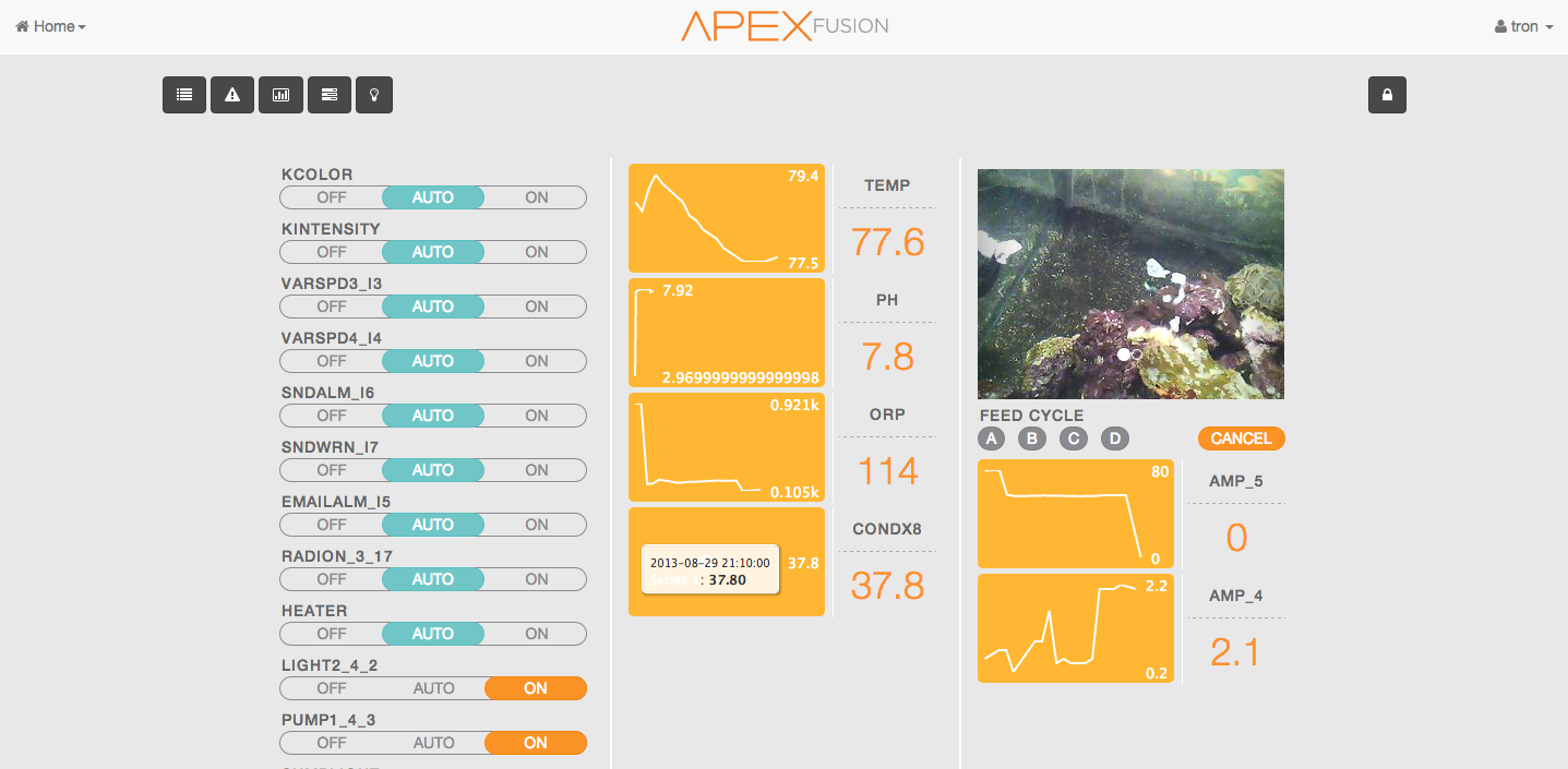 Apex Fusion Dashboard