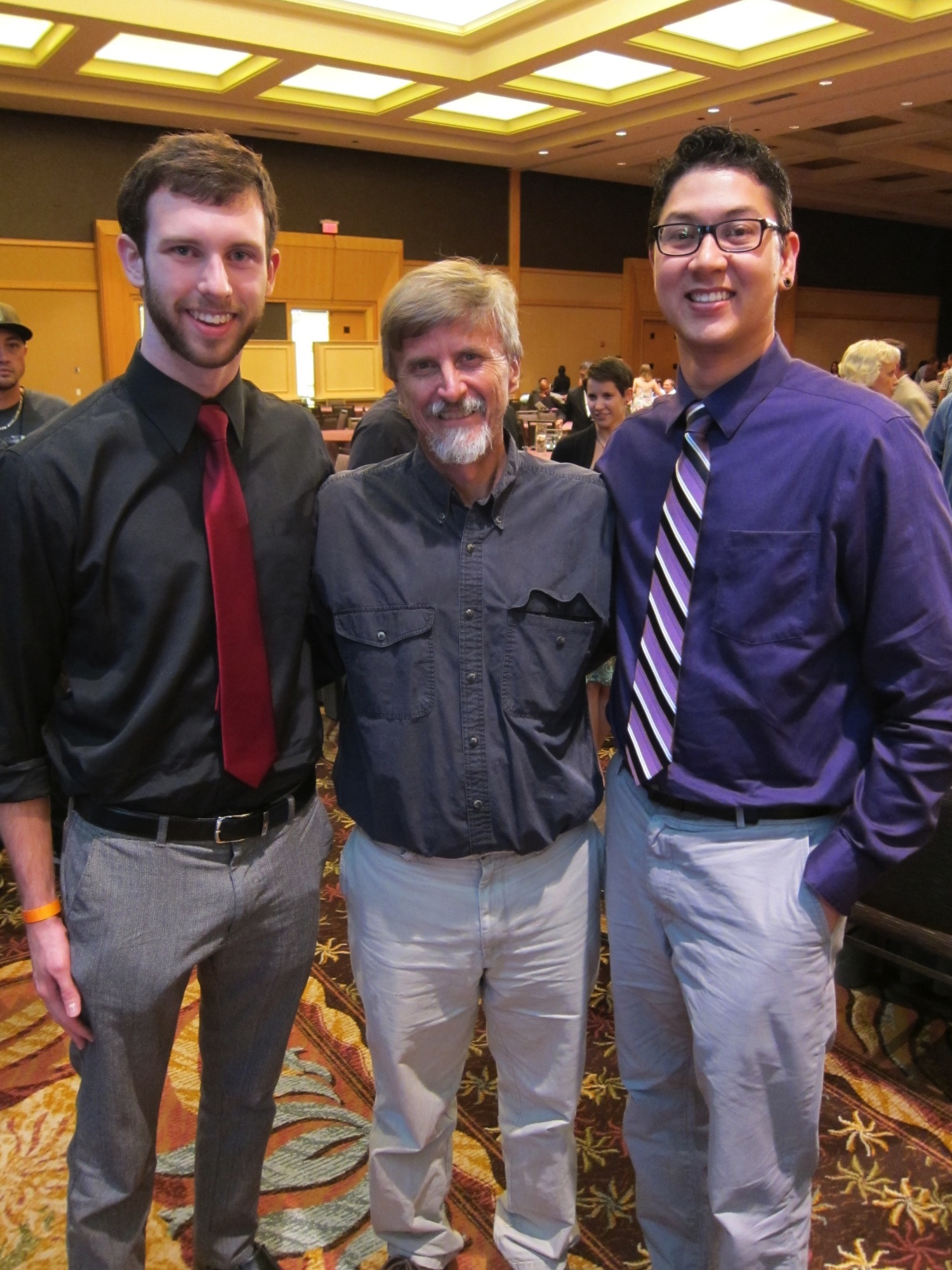 MASNA Scholarship Winners with Richard Pyle