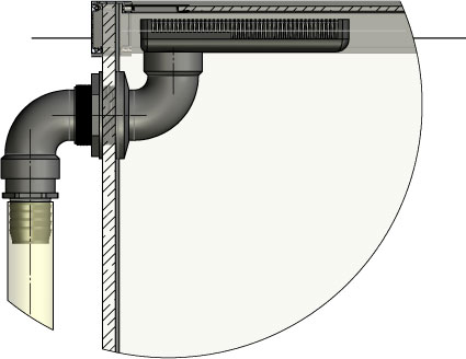 Aquarium shop overflow kit