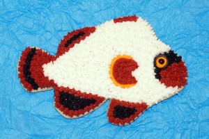 Gold Nugget Clownfish Cookie