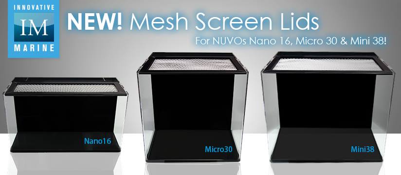 NUVO Nano Mesh Screen Lids